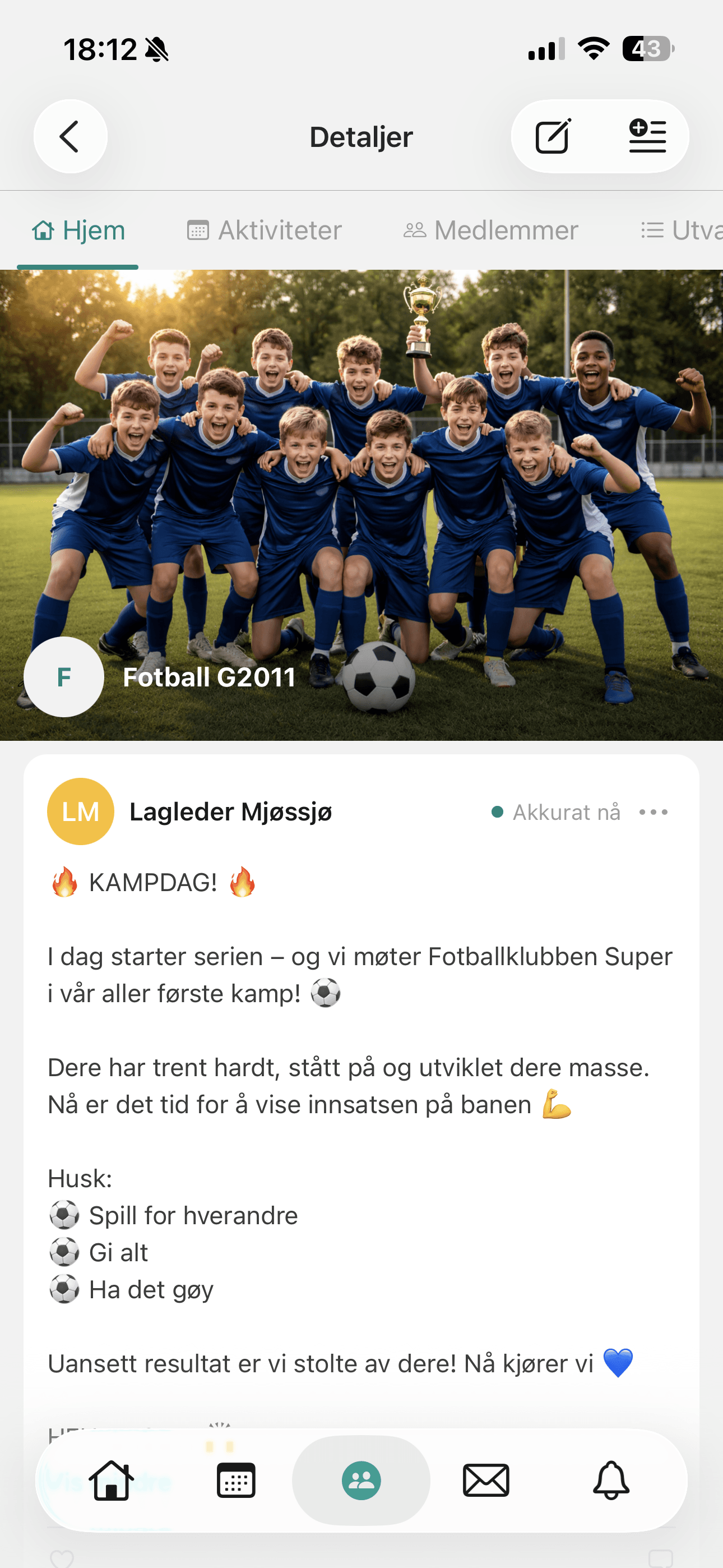 Lagets side i Rubic Connect